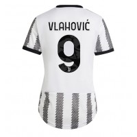 Juventus Dusan Vlahovic #9 Fußballbekleidung Heimtrikot Damen 2022-23 Kurzarm